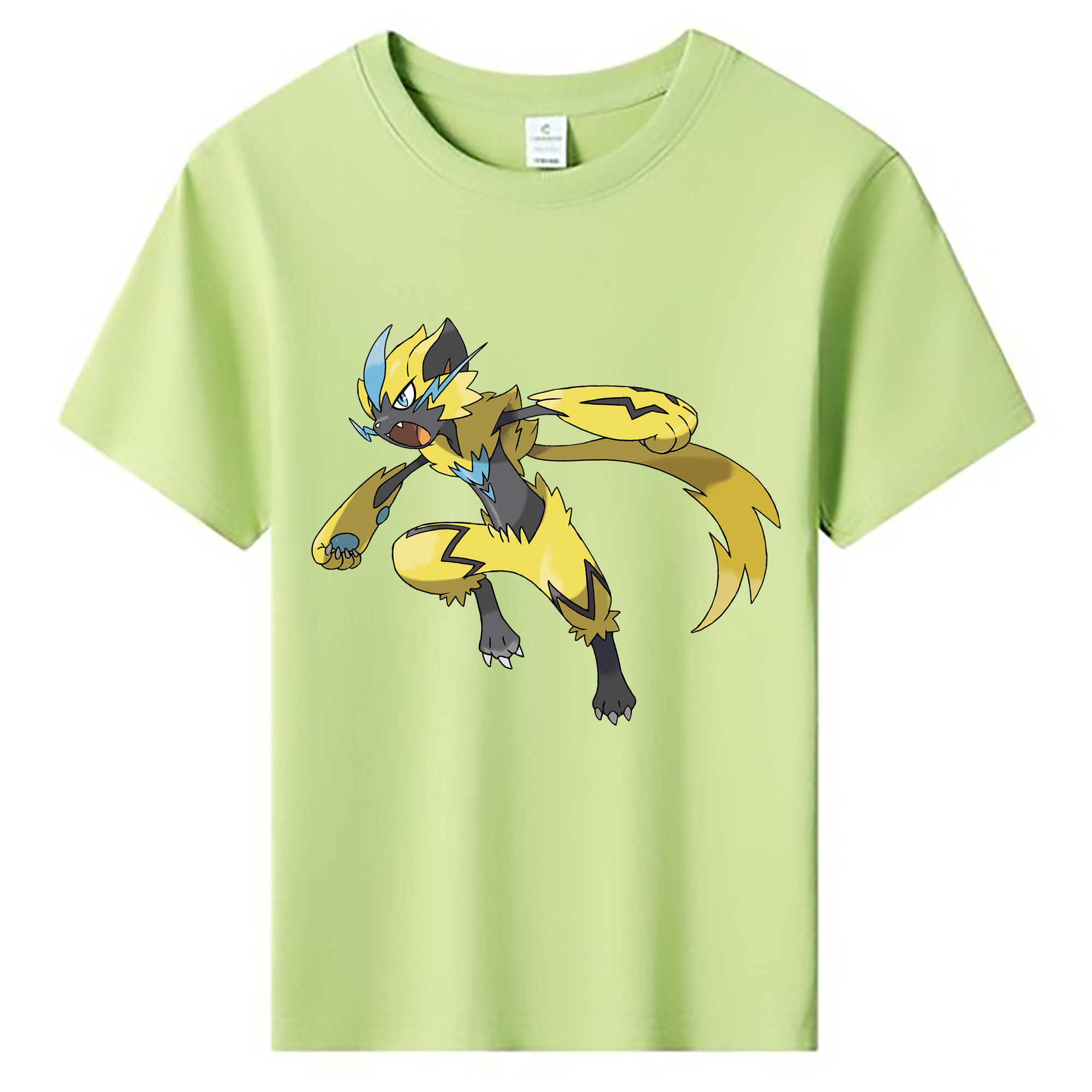 （画像用） ポケットモンスター Pokémon 綿100％キッズTシャツ（フロントプリント）